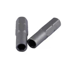 1pc Screwdriver Bit Adapter Micro Inserts Bits 1/4 635mm Adapter To 4mm Hex Holder Insert Screwdriver