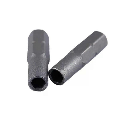 1pc Screwdriver Bit Adapter Micro Inserts Bits 1/4 635mm Adapter To 4mm Hex Holder Insert Screwdriver