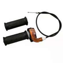Cavo acceleratore a manopola girevole per manubrio da 47 a 49 cc, mini moto da cross, quad, mini tascabili
