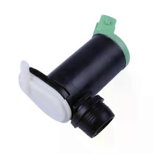 Vindrutespolarpump med dubbelt utlopp för Peugeot 106/206/306/406/806 643460 Rengöringspump med dubbelt