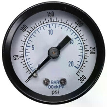 Μίνι μετρητής πίεσης Ts-40 1/8 ίντσας για καύσιμο, αέρα, λάδ