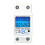 (ΛευκόAC220V) Ψηφιακός μετρητής ενέργειας LCD με ράγα DIN, επ 1