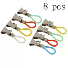 Lot de 5 ou 8 pinces à linge pour suspendre des torchons, crochets à clipser, boucles, cintres pour