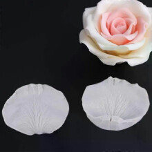 Ny Rosenblad Veiner Sockerverktyg Meridianer Blomma Silikonkakform Sockerverktyg