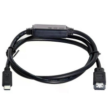 Cable ESATA a USB C Cable USB tipo C macho a ESATA ESATAp HDD para computadora portátil