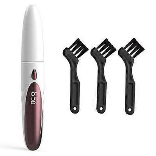 (White) electric rechargeable compact design lasting curl for allday confidence