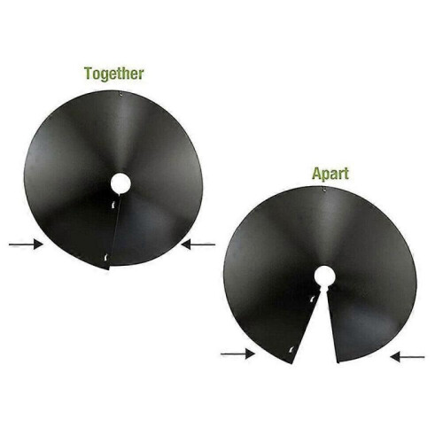 (16 inch) Squirrel Guard Baffle For Bird Feeder Wrap Around Protection 1