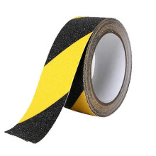 (Dark Yellow) Floor Anti-slip Tape, 5cm X 5m Quartz Sand Anti-slip Tape