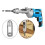 Drilling Machine Mortising Attachment Square Hole Mortising Bit Drill Square Machine Accessory Woodworking 2