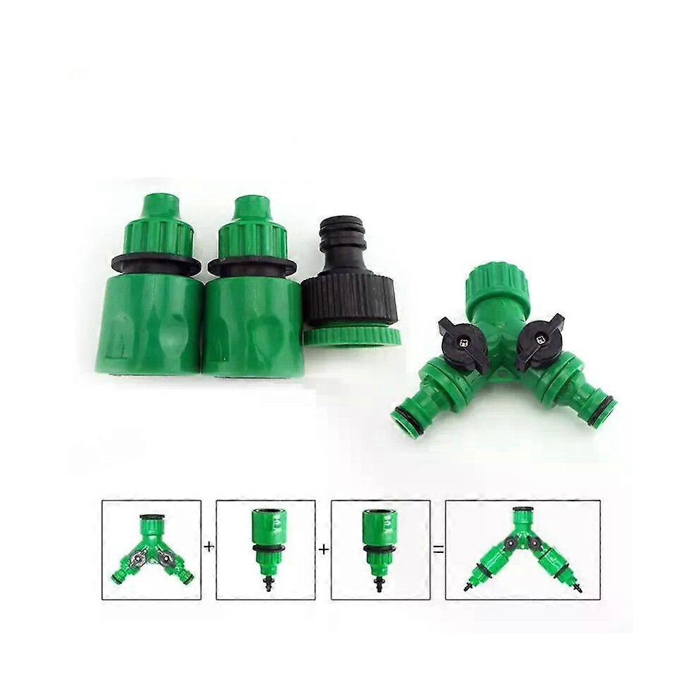 Raccord de tuyau d'arrosage 4/7 mm 8/11 mm 4/7, adaptateur rapide pour arrosage goutte-à-goutte automatique