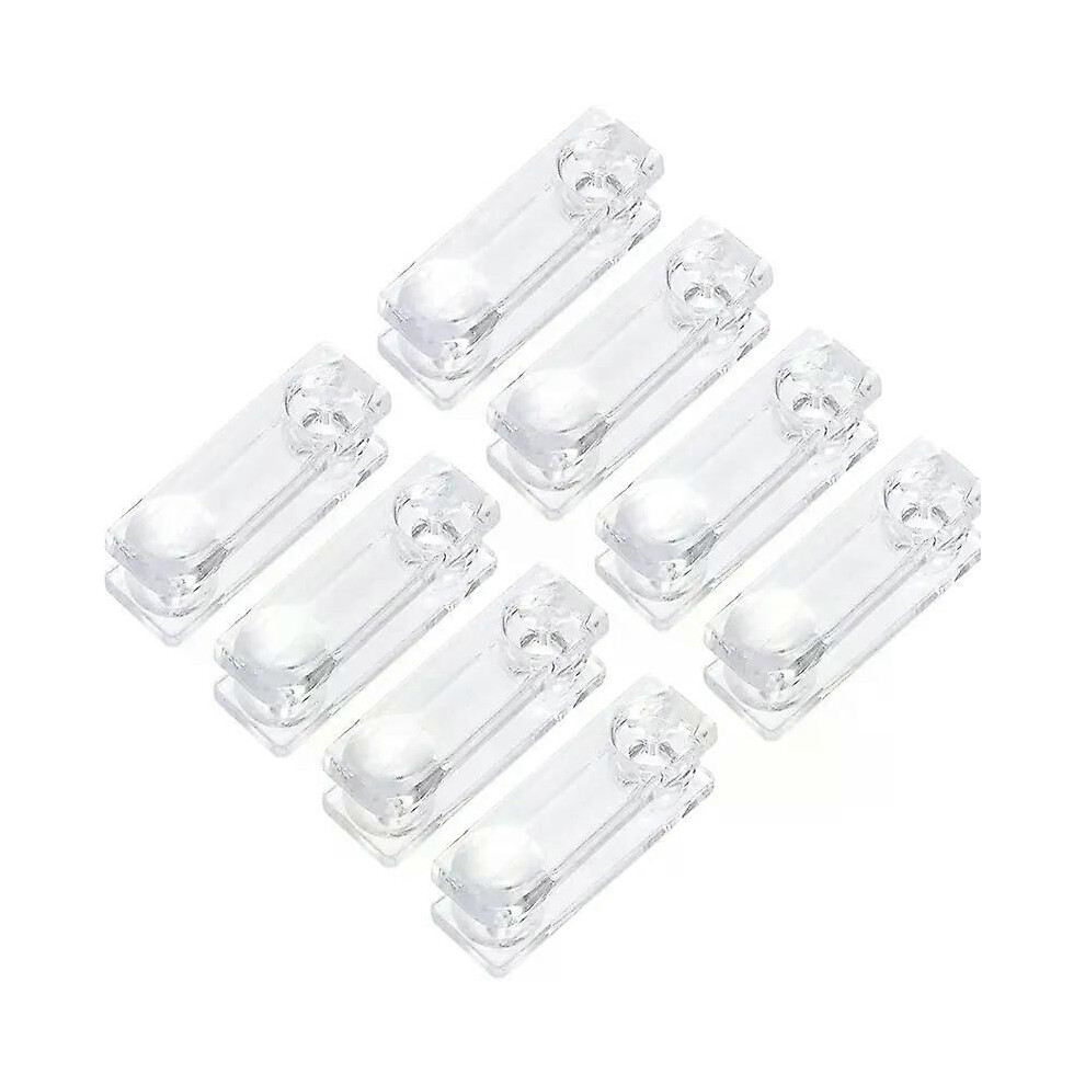Lot de 8 cordons de lestage pour stores verticaux, stores enrouleurs, volets de fenêtre, plastique transparent,