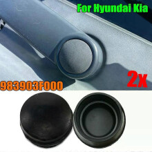 2X Vindrutetorkare fram, Spolararmsmutter, Skyddskåpa för Hyundai Accent Avante Elantra Santa Fe Sonata