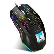 Mechanical Mouse for Hxsj/j500 Easy To Use No Need To Drive Usb Stable Transmission Mouse Silent Gaming Mouse Gaming Mouse