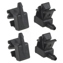 4 st vindrutetorkare fram spolarmunstycke för Peugeot Partner Tepee MK2 flytande huva för Citroen