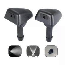 2 st ABS-plast vindrutetorkare fram spolarmunstycke för Volvo C30 V40 S40 V50 C70 S70 S80 XC70