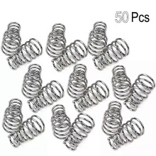 50 Pcs Tremolo Spring Humbucker Guitar Accessories Bass Tension Round Pickup Coil