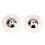 2pcs Beginner Crash Cymbal Drum Durable Percussion Instrument Accessories WD01 (Silver) 2