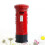 Κουμπαράς British Pillar Box Vintage Κουμπαράς με Χρηματοκιβώτιο Υ 2