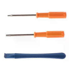 Juego de 3 piezas de herramientas para desmontar y reparar, destornillador T8 T6 con tornillos para