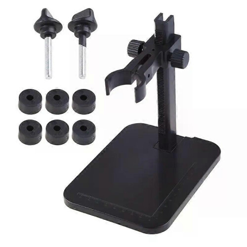 Aluminium Universal Adjustable Professional Base Stand Holder Desktop Support Bracket USB Digital Microscope