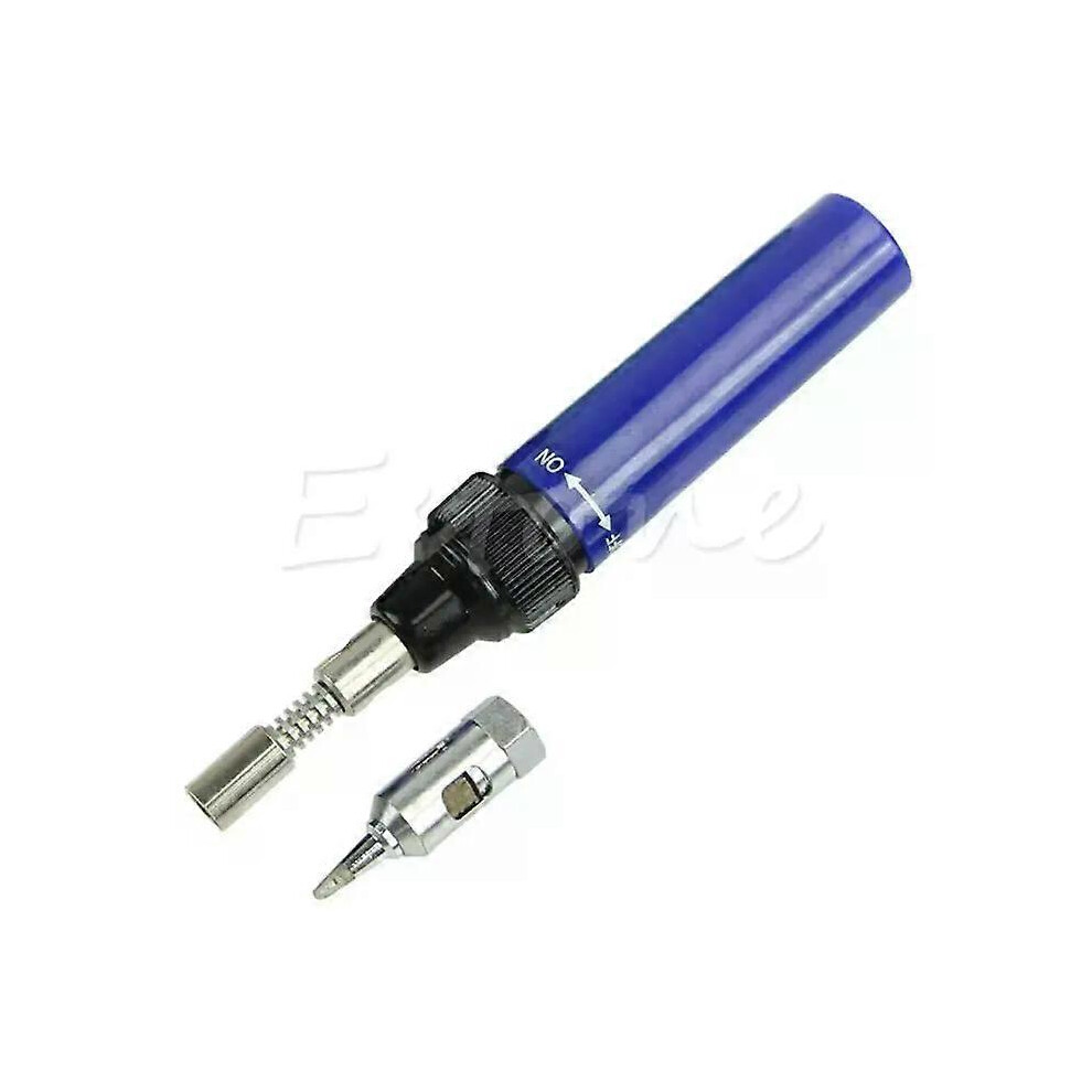(Transparentgreen) 1300C Chalumeau à gaz butane Fer à souder Pistolet à souder sans fil Stylo de soudage