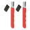 2pcs Mini Portable Sharpener With Lid Metal Pruning Sharpening Stone Multifunction Garden Shear Scissors 1