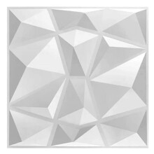 (Mattsvart) 30x30cm Dekorativ 3D-väggpanel Husväggrenovering Stereo 3D-väggklistermärke Konst Kakel