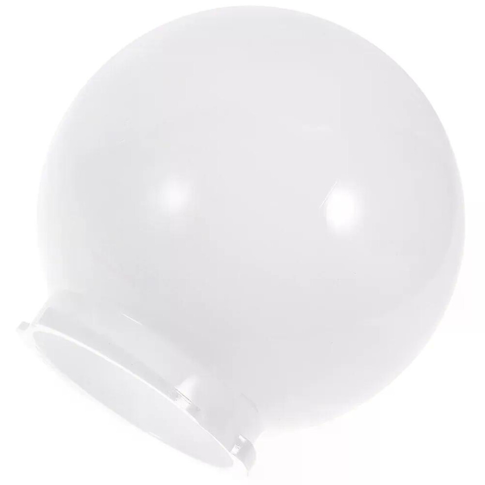 (White2) Abat-jour boule en acrylique blanc pour luminaire de remplacement, pour sol, mur, commode
