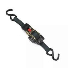 (Black) Zeechic Retractable Ratchet Straps (78.7 * 1 in),Automatic Retractable Tensioner