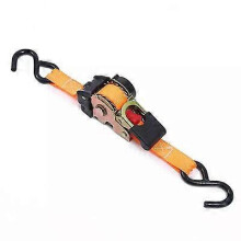 (Orange) Zeechic Retractable Ratchet Straps (78.7 * 1 in),Automatic Retractable Tensioner