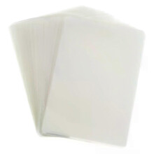 200pcs Transparent Laminator Sheets Thermal Laminating Pouches Photo Storage Plastic Sheets Laminating