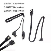 Cables de disco duro SATA 30 6 Gb/s 26 AWG para datos HDD Cable de datos SATA de alta velocidad recto