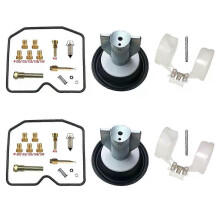 Kawasaki LTD 450 454 EN450 1985-1990 Carburetor Repair Kit For Keihin CVK Carb Rebuild Parts