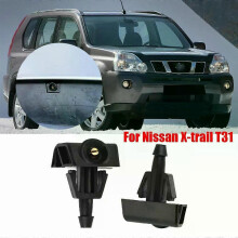 2X Bil Framrutespolare Torkare Vattenspraymunstycke För Nissan X-trail T31 2007 2008 2009 2010 2011