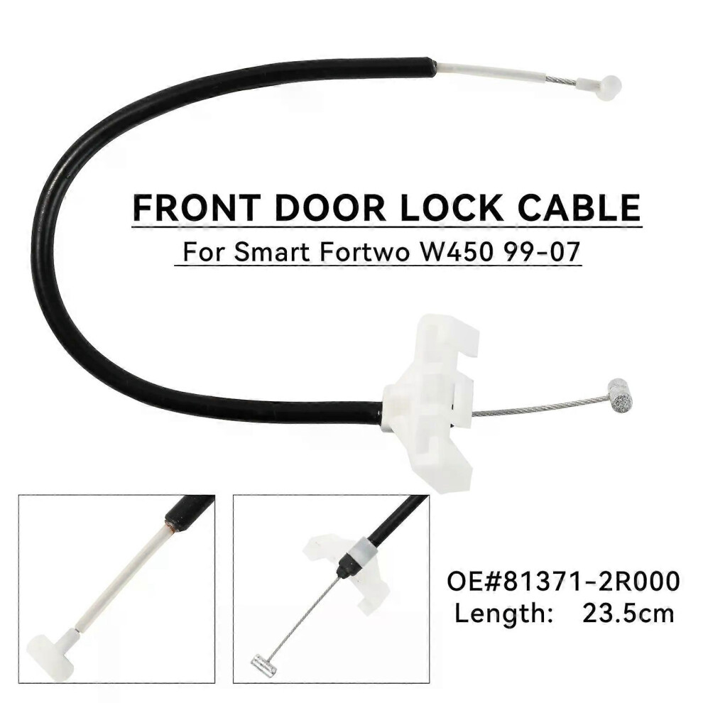 Réparation du câble de poignée de porte extérieure avant pour Smart City Coupé 450 Cabrio W450 1998-2007
