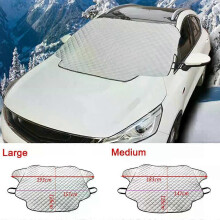 (1) Magnetiskt snöskydd för bilen, frostskydd, frostskydd, solskydd för vindrutan, förtjockad snö