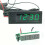 12V 3-i-1 fordonssats termometer + voltmeter + klocka LED digital display 1