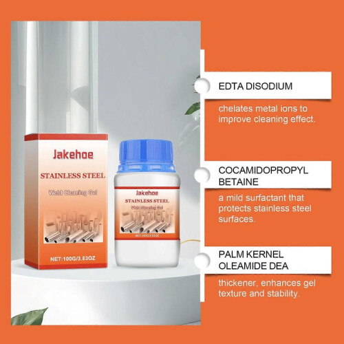 Professional Stainless Steel Weld Cleaning Gel 100g 2