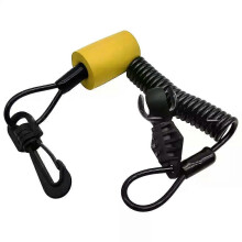 278003410 278003400 278002843 Cordon de sécurité jaune avec clip pour clé, compatible avec Sea-Doo RXT