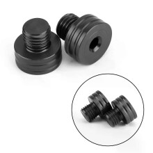 Topteng M10x125mm Spegelplugg Skruvar För Suzuki GSR400 DL650 SV650 GSX-S750 Svart