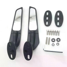 Topteng Wing Fin Spoiler Sidobackspeglar För Suzuki GSXR 600 GSX-R 750 1000 00-21