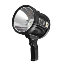 (L) Rechargeable Spotlight,100000 Lumens Led Spot Lights Handheld Flashlight Super Outdoor Solar Spotlight