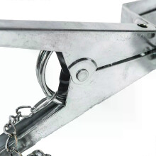 Trampa para eliminar topos de acero alvanizado, trampa para topos para exteriores con clip de tijera