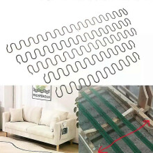1 set ersättningsfjädrar för sofffåtölj, möbelfjäder med klämmor, 45 cm, 50 cm, 60 cm, 65 cm, 70 cm