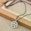 Κολιέ με κρεμαστό κόσμημα My Shape Pentacle Hebrew Charm Pentagram Statement, Ανδ 2