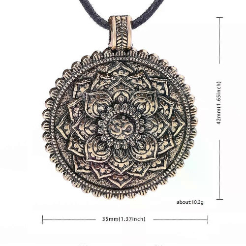 Κολιέ My Shape Viking Λουλούδι της Ζωής Θόλος Ιερή Γεωμετρία Γυν