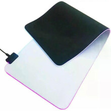 RYRA cool shiny blank large mouse pad super large rubber cloth desktop electric office games mouse pad RGB thickened anti-skid