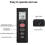(As show, One size) Laser Distance Meter - 60m Micro Laser Meter 2
