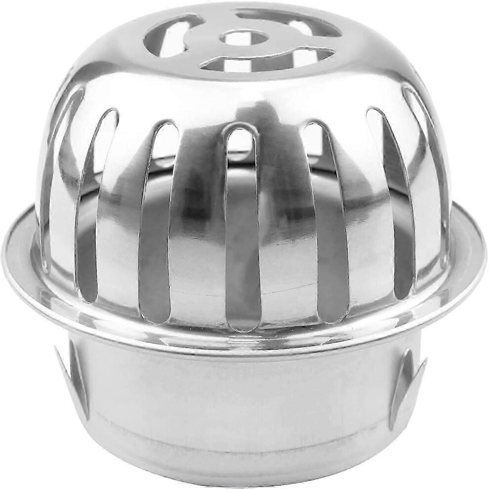 (As Show, One Size) Stainless Steel Gutter Guard - 83Mm Downspout Strainer 4631898234060