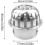 (As show, One size) Stainless Steel Gutter Guard - 83MM Downspout Strainer 2